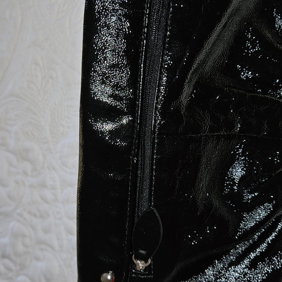 Coach clutch/wristlet Black patent leather - Picture 4 of 8